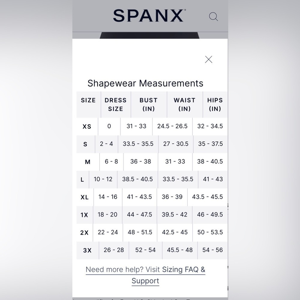 SPANX by Sara Blakely Large Compression Top - Picture 6 of 6